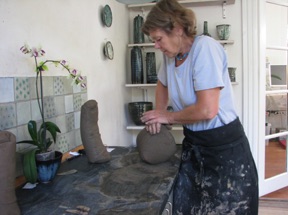 Kneading for the wheel