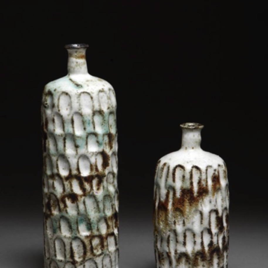 #41 Bottles, Flasker. H 30 cm H 20 cm