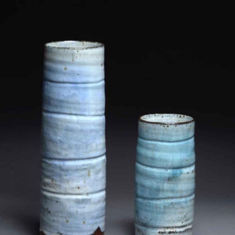 #25 Columns. Søjler, H 32 cm D 9 cm H 20 cm D 8.5