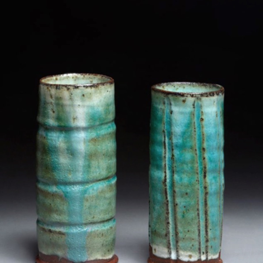 #23 Columns. Søjler, H 20 cm H 19 cm